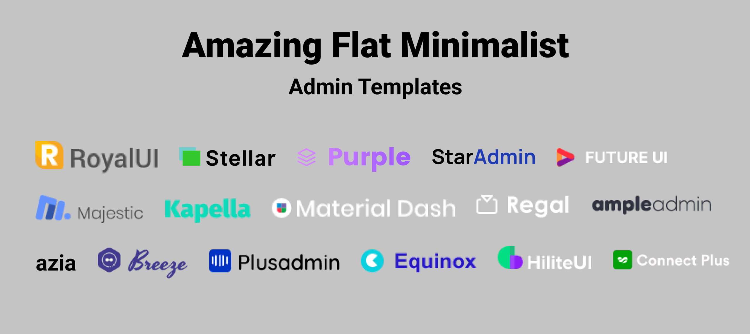  List of 20+ Amazing Free and Premium Flat Minimalist Admin Templates