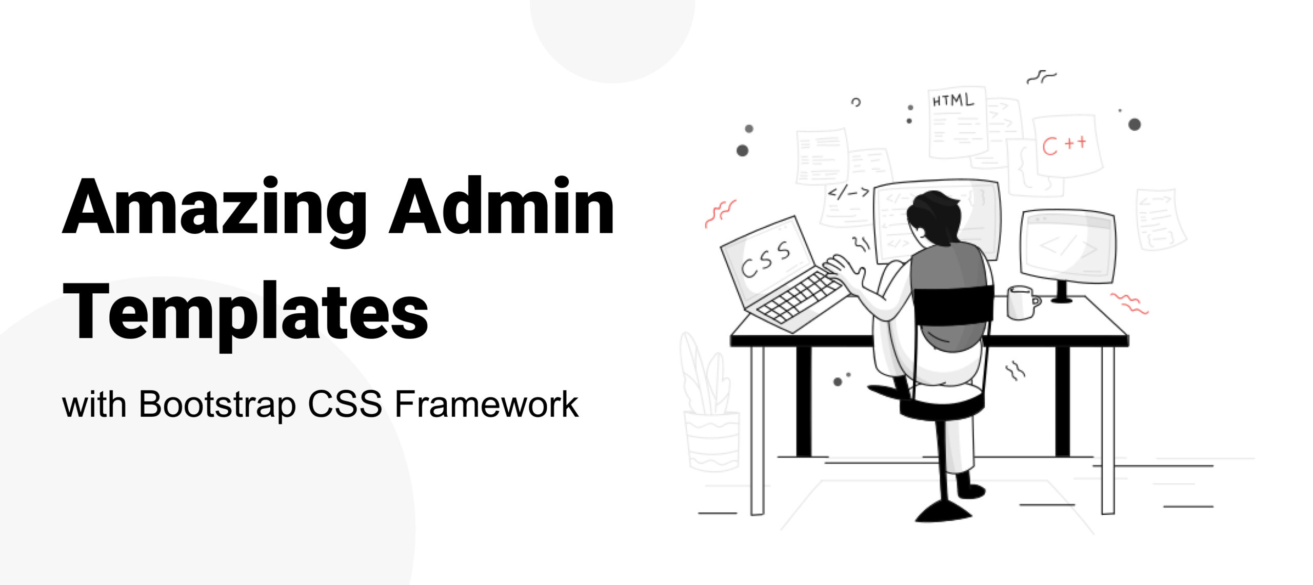  Amazing Admin Templates with Bootstrap CSS Framework