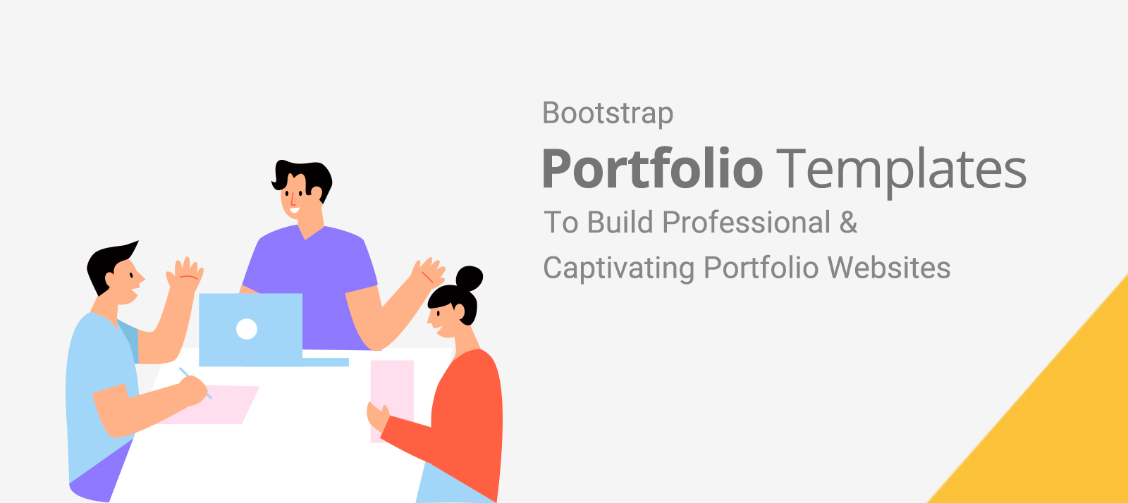  Bootstrap Portfolio Templates To Build Professional & Captivating Portfolio Websites 