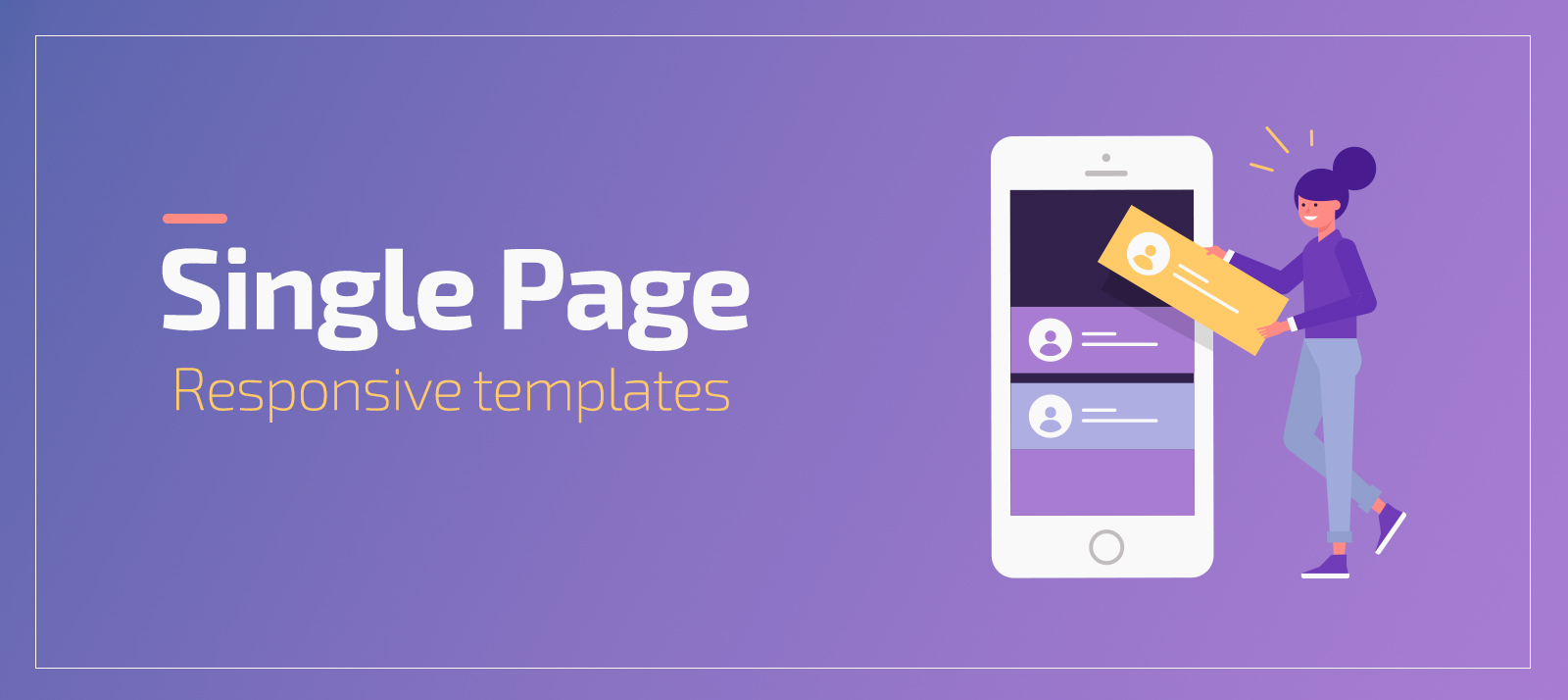  Bootstrap Single Page Templates With Fully Responsive Design 