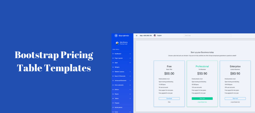  Best Bootstrap Pricing Table Templates For Inspiration  
