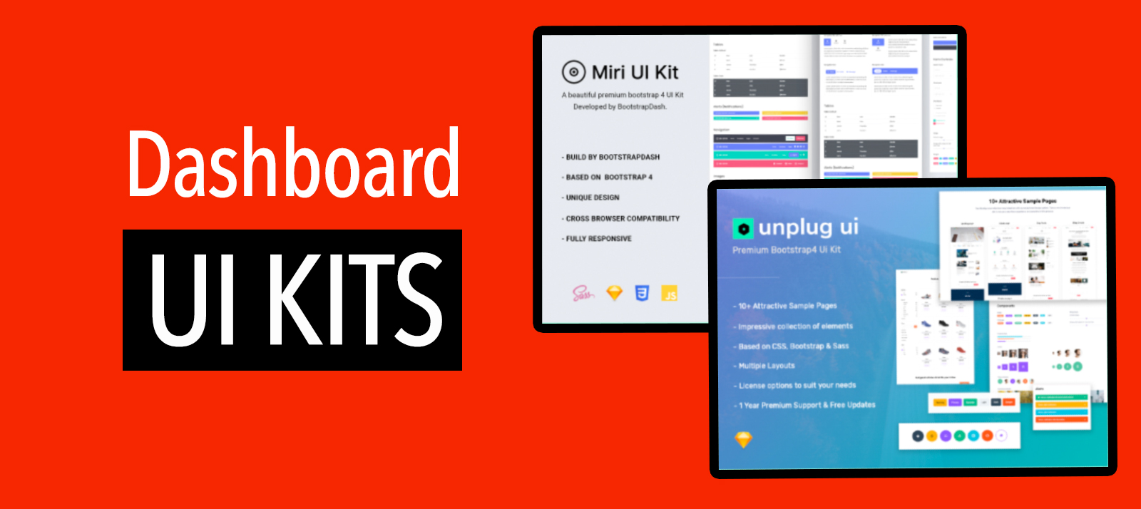  34 Best Premium Dashboard UI Kits and Templates