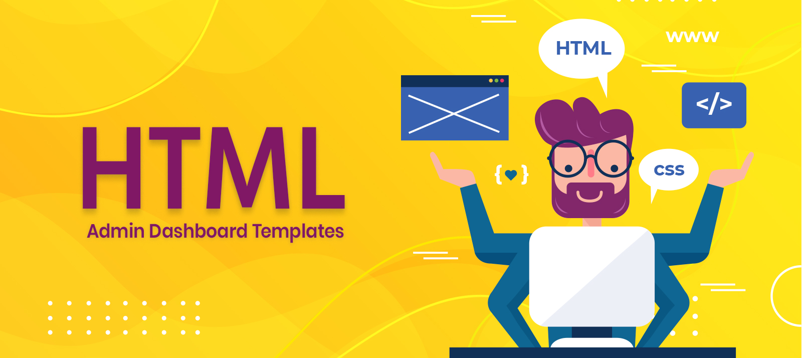  30+ Modern and Multipurpose HTML Admin Templates