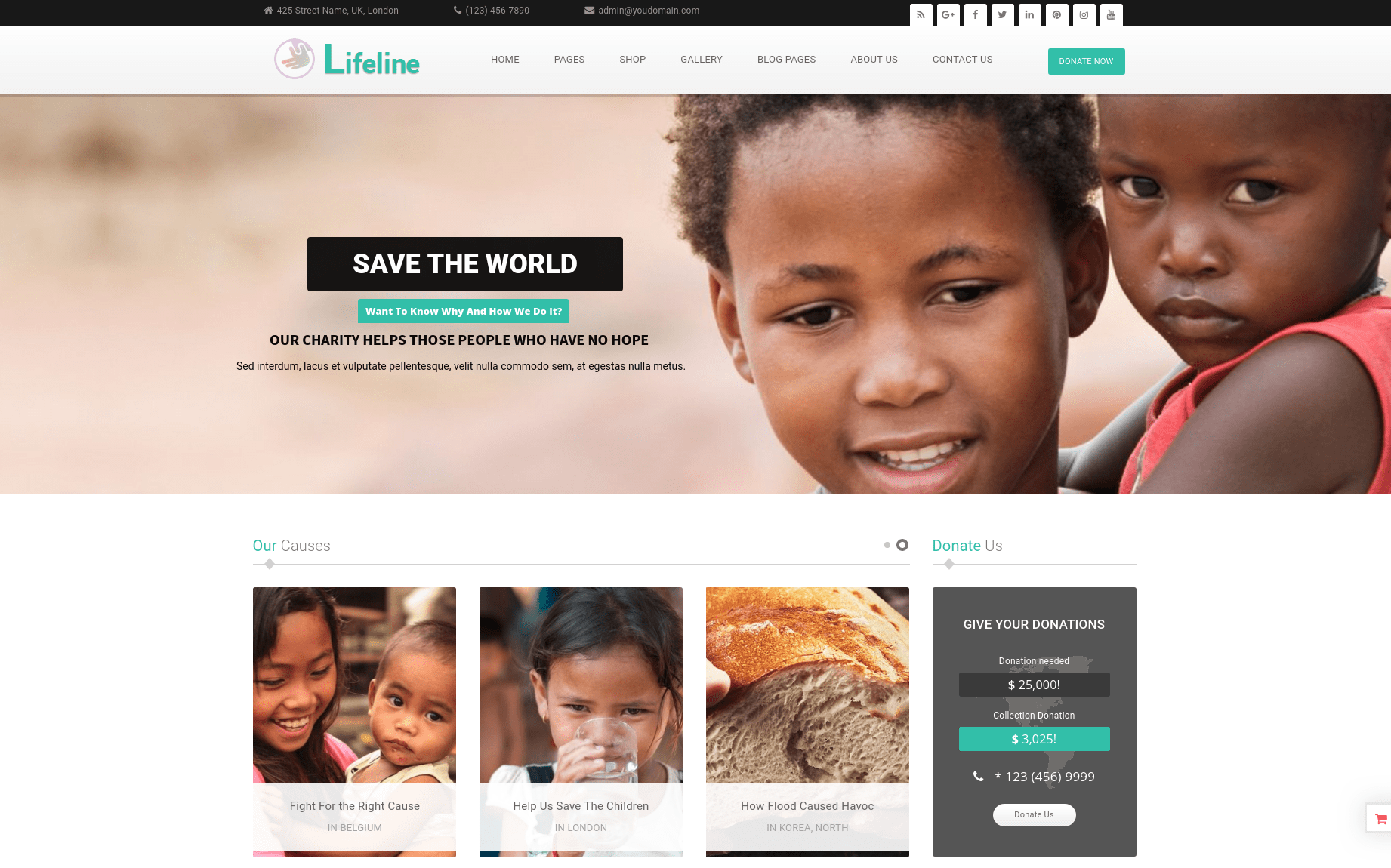 Lifeline charity
