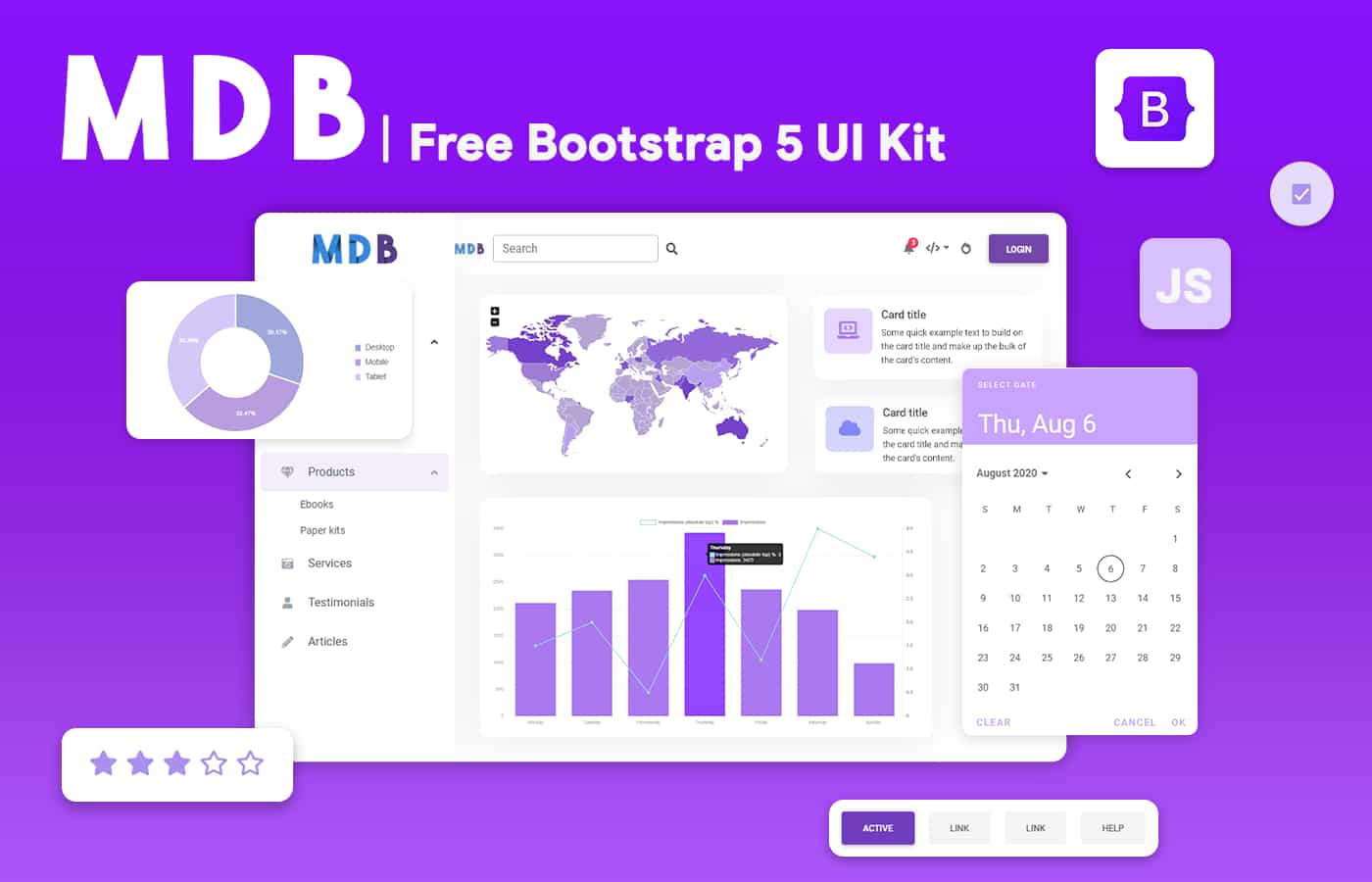 MDB Bootstrap 5 UI Kit