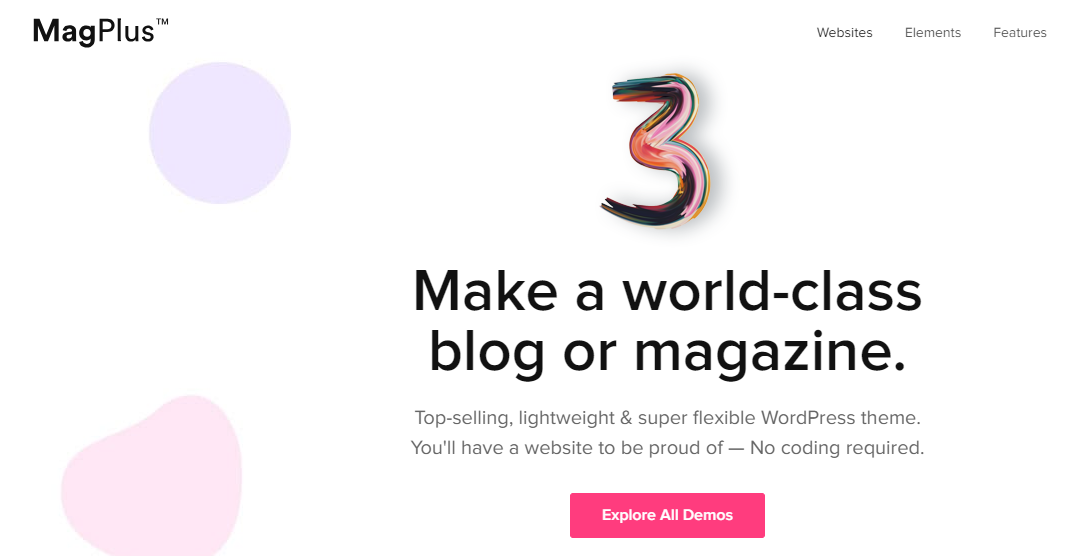 MagPlus Blog Magazine WordPress theme