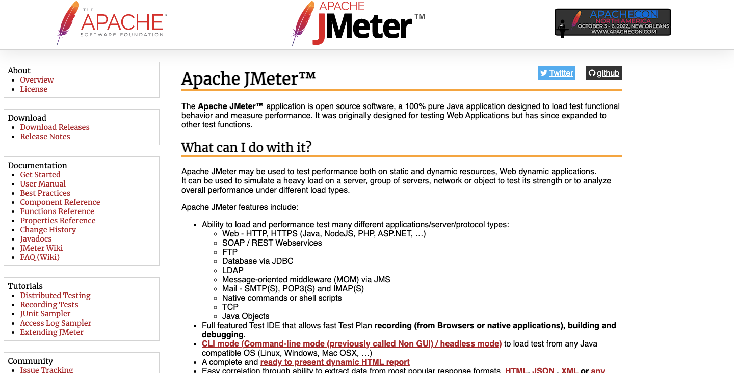 apache jmeter development tools
