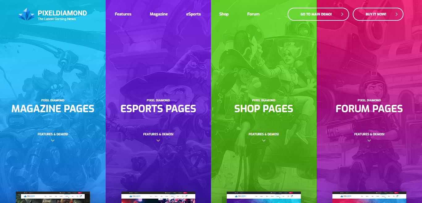 Good Games - HTML template Gaming Portal / Store Template