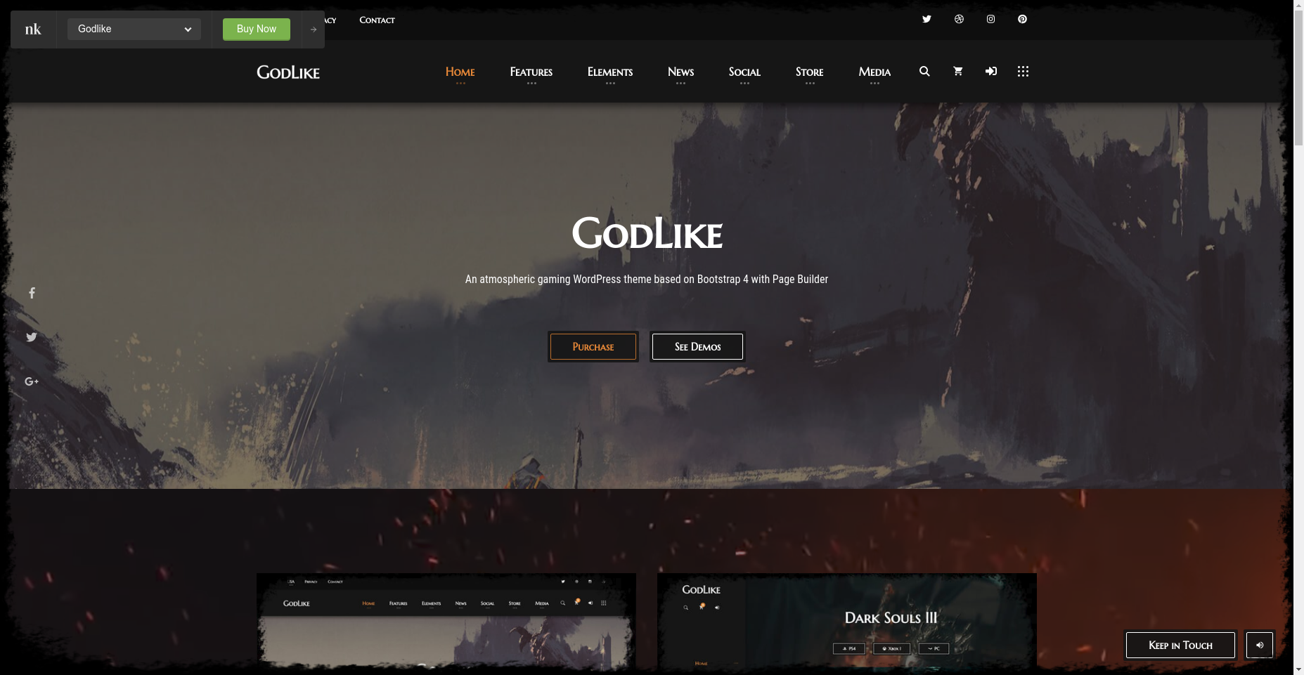 Awesome Game Website Templates