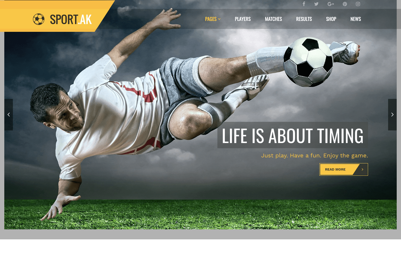 10+ Impressive HTML Sports Website Templates You Will Love