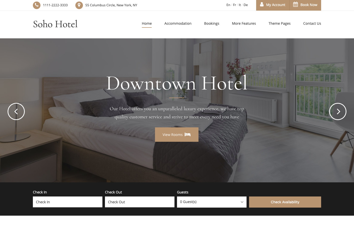 10 Feature Rich Hotel Website Templates That Will Make You Go Wow