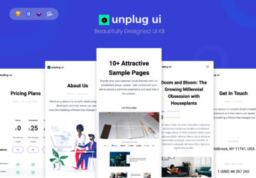 Unplug UI Kit Bootstrap cover image