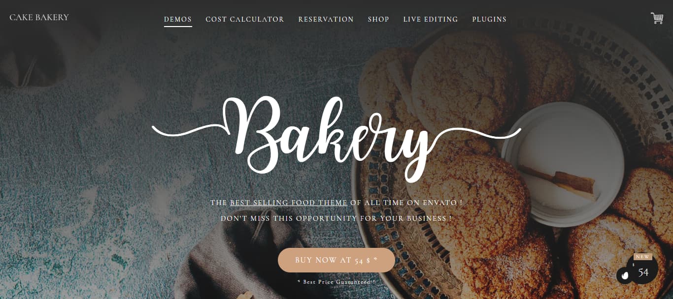 Free Bakery Web Templates