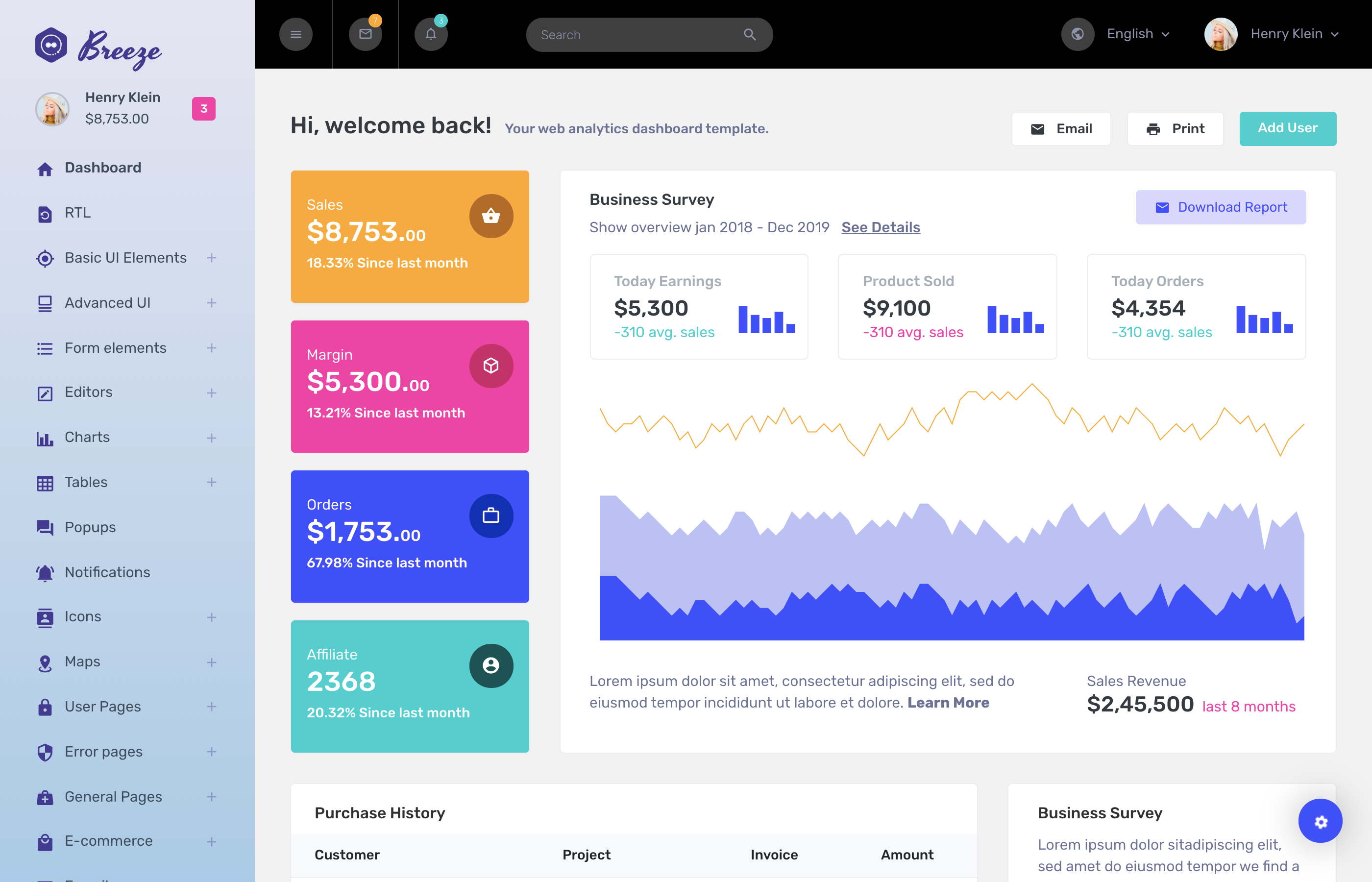 30+ FeatureRich And Fully Responsive AngularJS Admin Templates