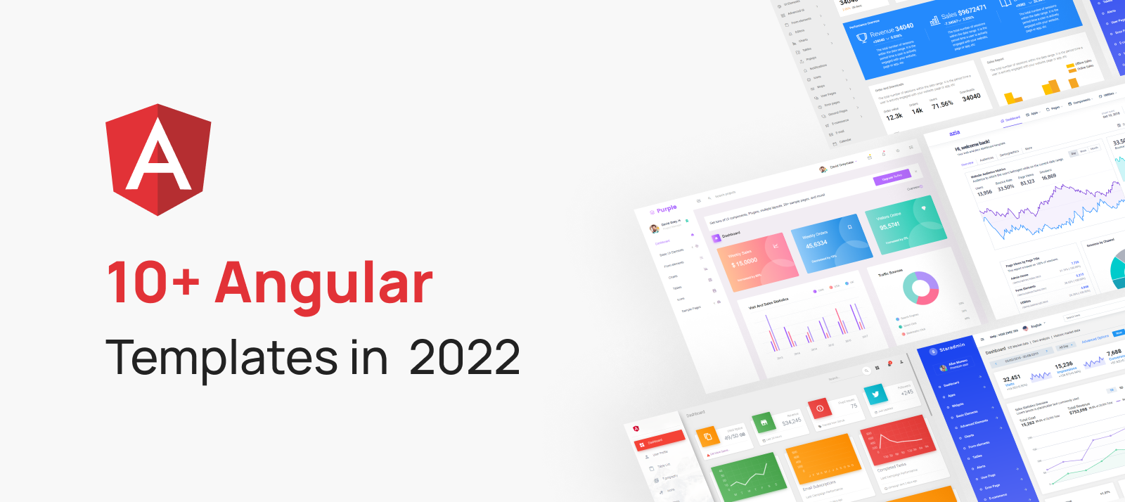  Top 10 Angular Admin Templates for Next Project- 2022