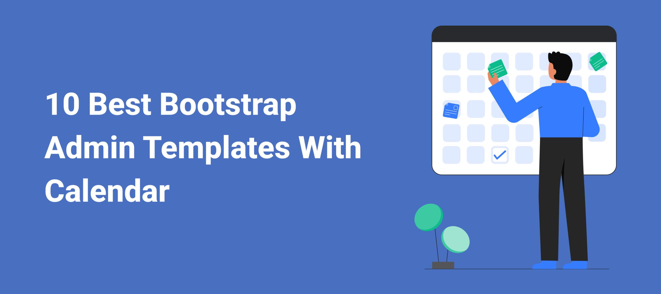  10 Best Bootstrap Admin Templates With Calendar