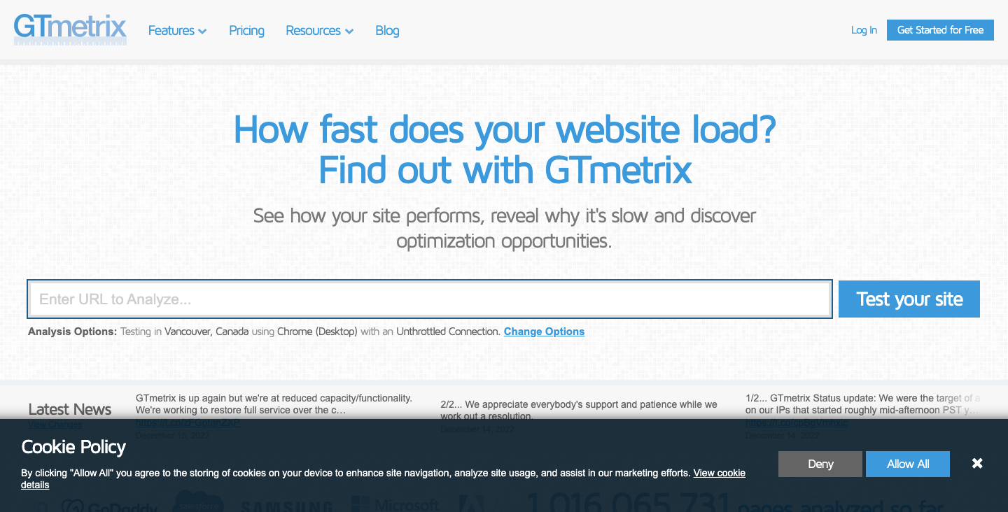 gmetrix development tools